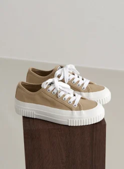 Sneakers^AIM’N Cotton Canvas Sneakers Beige