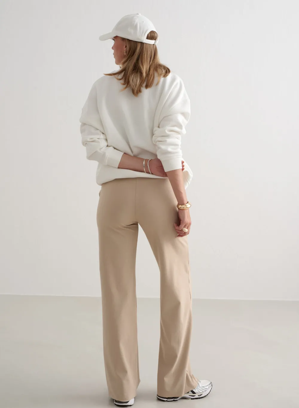 Sense Tights|Workout Pants^AIM’N Sense Wide Pants Beige