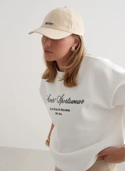 Caps^AIM’N Small Logo Cap Beige