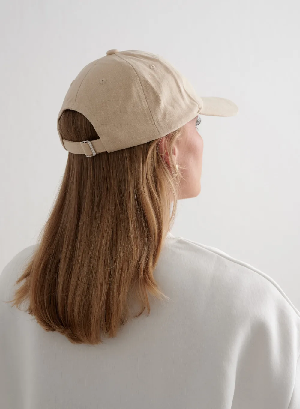 Caps^AIM’N Small Logo Cap Beige