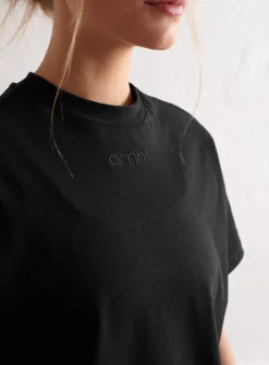 T-skjorter|T-shirts Til Hverdags^AIM’N Boyfriend T-shirt Black