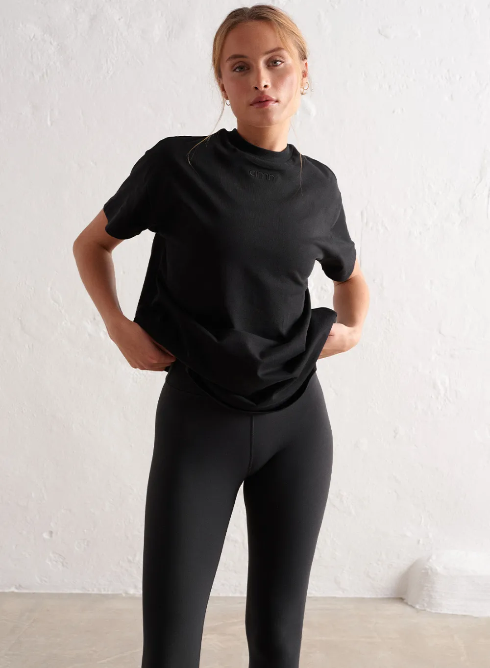 T-skjorter|T-shirts Til Hverdags^AIM’N Boyfriend T-shirt Black