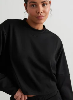 Sweatshirts|Gensere^AIM’N Comfy Block Sweatshirt Black
