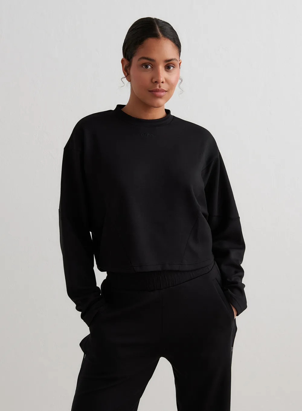 Sweatshirts|Gensere^AIM’N Comfy Block Sweatshirt Black