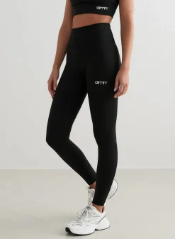 Treningstights|Tights i Kjernemateriale^AIM’N Core Tights Black