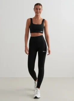 Treningstights|Tights i Kjernemateriale^AIM’N Core Tights Black