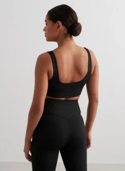Core Material Sports Bras^AIM’N Edge Core Bra Black