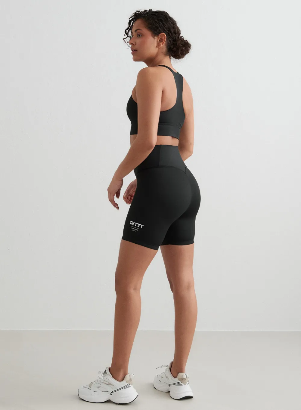 Core Material Biker Shorts|All Biker Shorts^AIM’N Black Edge Core Midi Shorts