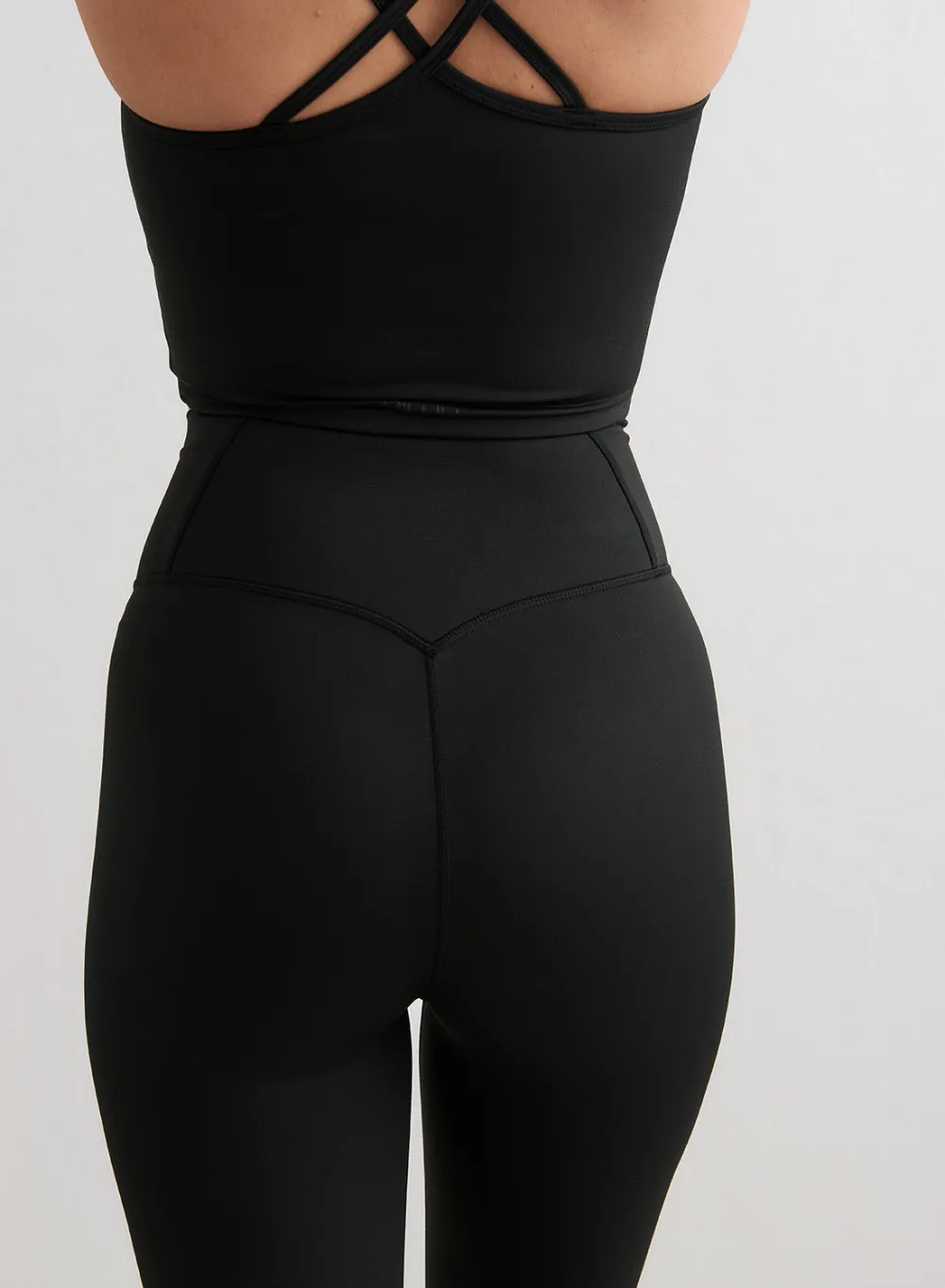 Treningstights|Tights i Kjernemateriale^AIM’N Core Tights Black monochrome
