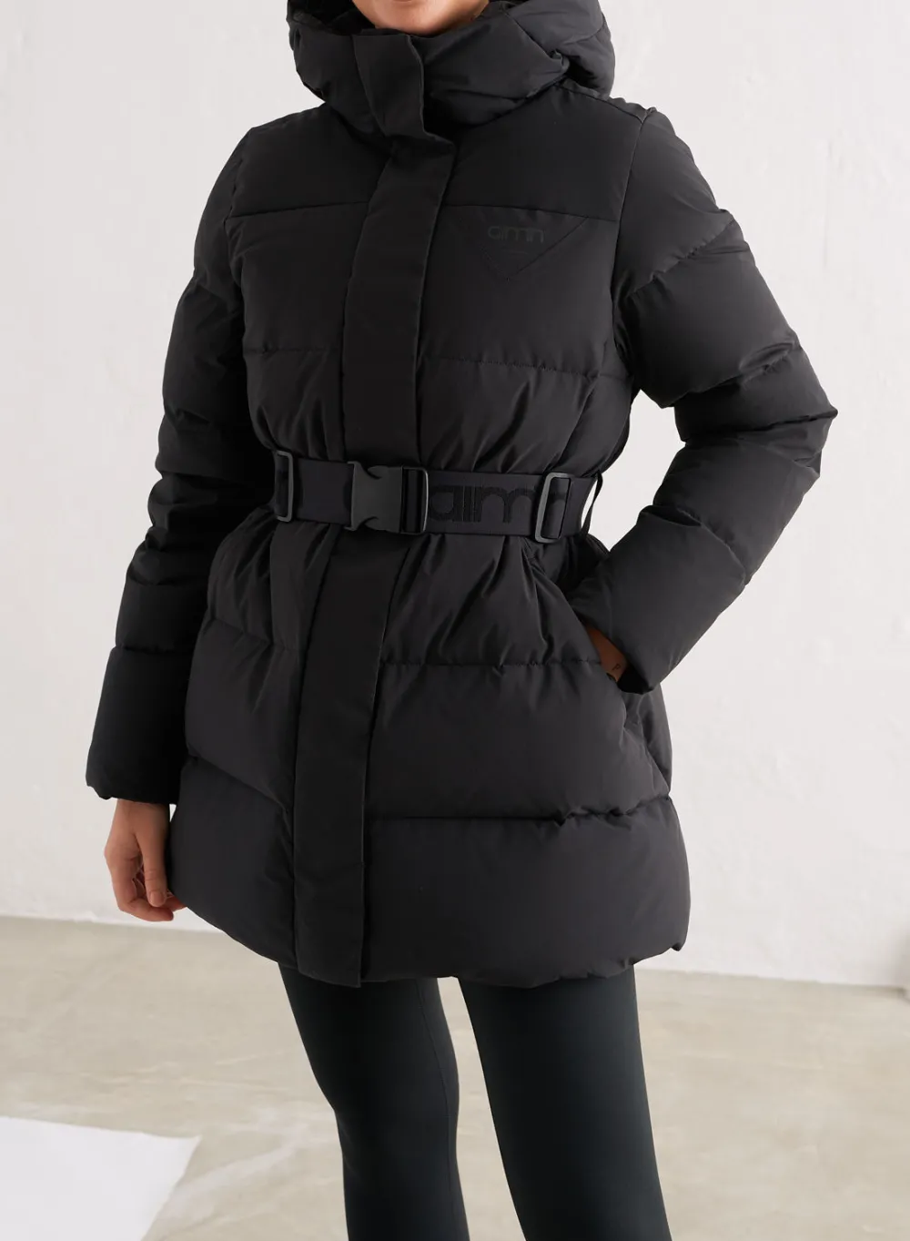 Høstjakker|Vinterjakker^AIM’N Black Padded Parka