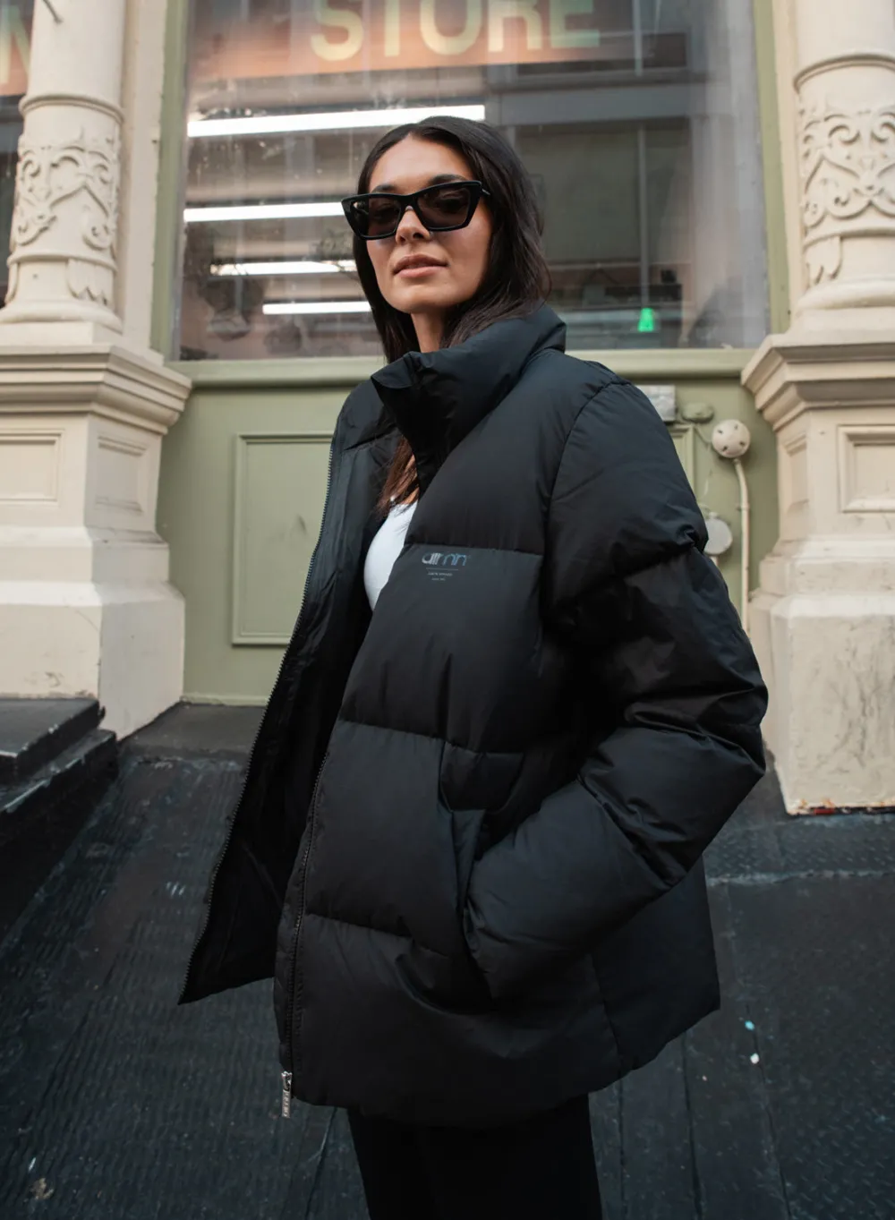 Høstjakker|Vinterjakker^AIM’N Puffer Jacket Black