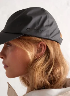 Caps^AIM’N Black Rain Cap