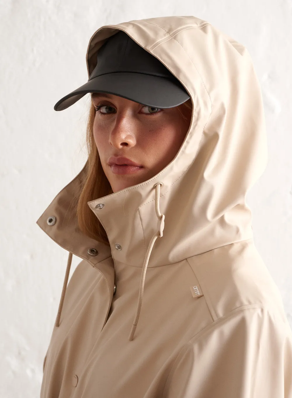 Caps^AIM’N Black Rain Cap