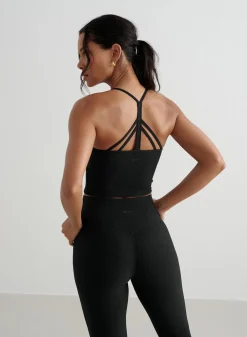 Tank Tops Og Trenings Tank Tops|Workout Tank Tops^AIM’N Ribbed Performance Bralette Black