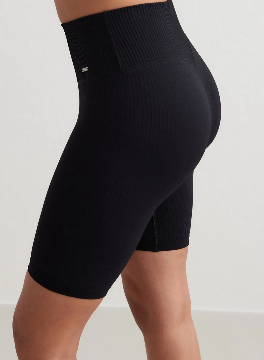 Seamless Biker Shorts|All Biker Shorts^AIM’N Ribbed Seamless Biker Shorts Black