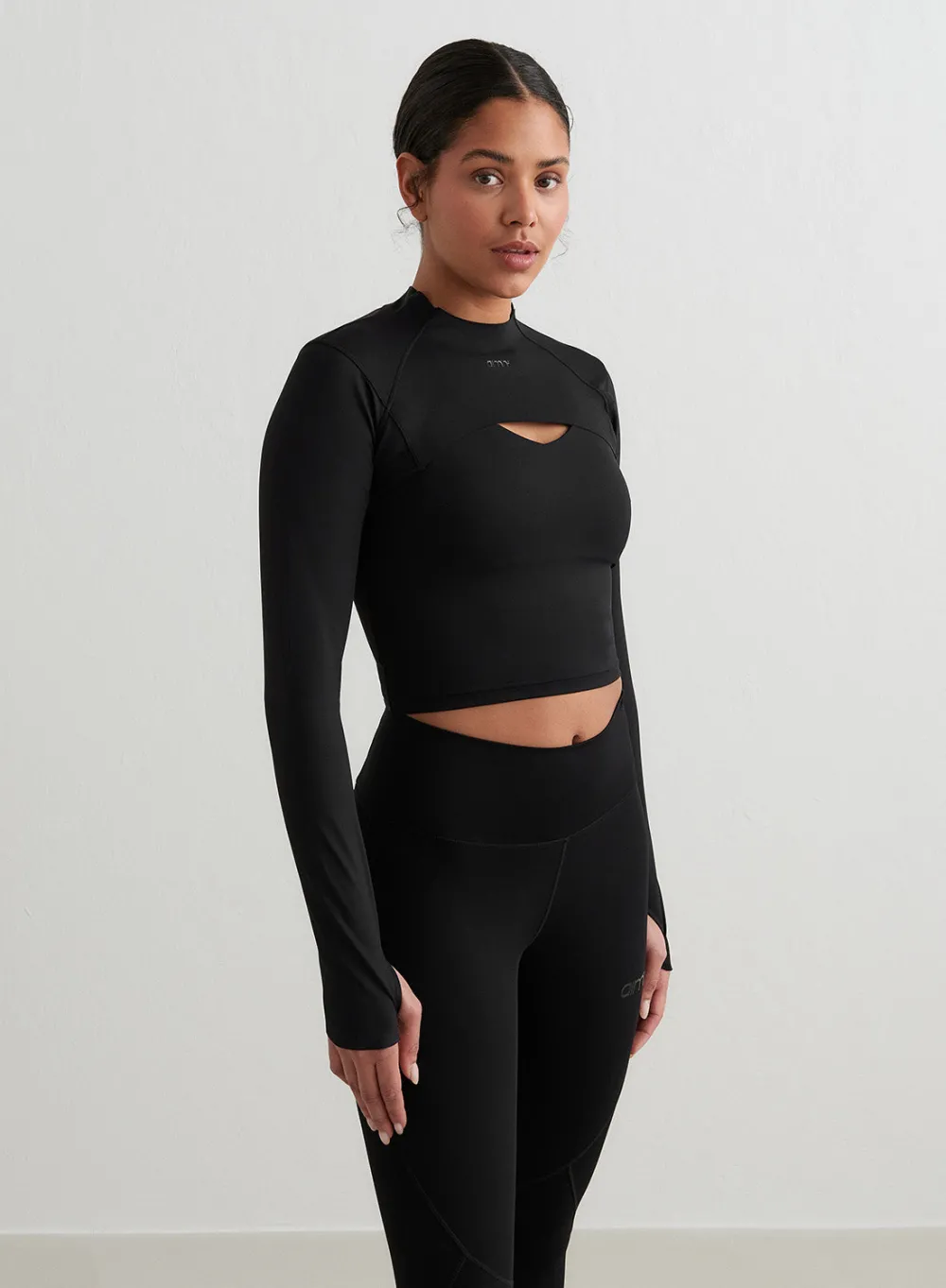 Langermede Skjorter|Everyday Shirts^AIM’N Black Sculpting Long Sleeve Bolero