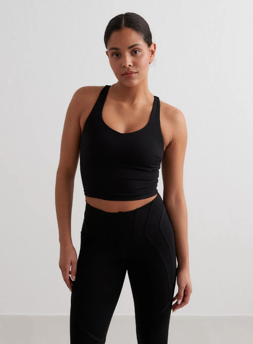 Strap Bras|Tank Tops Og Trenings Tank Tops^AIM’N Sculpting Strappy Bralette Black