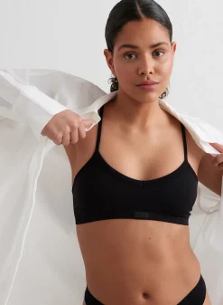 BH^AIM’N Seamless Bra Black
