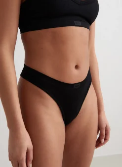 Truser^AIM’N Seamless Thong Black