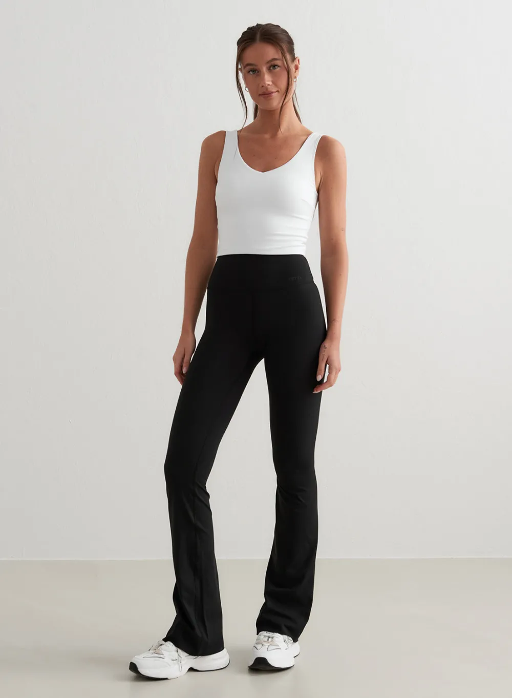 Treningstights|Flare Leggings & Tights^AIM’N Sense Flare Tights Black