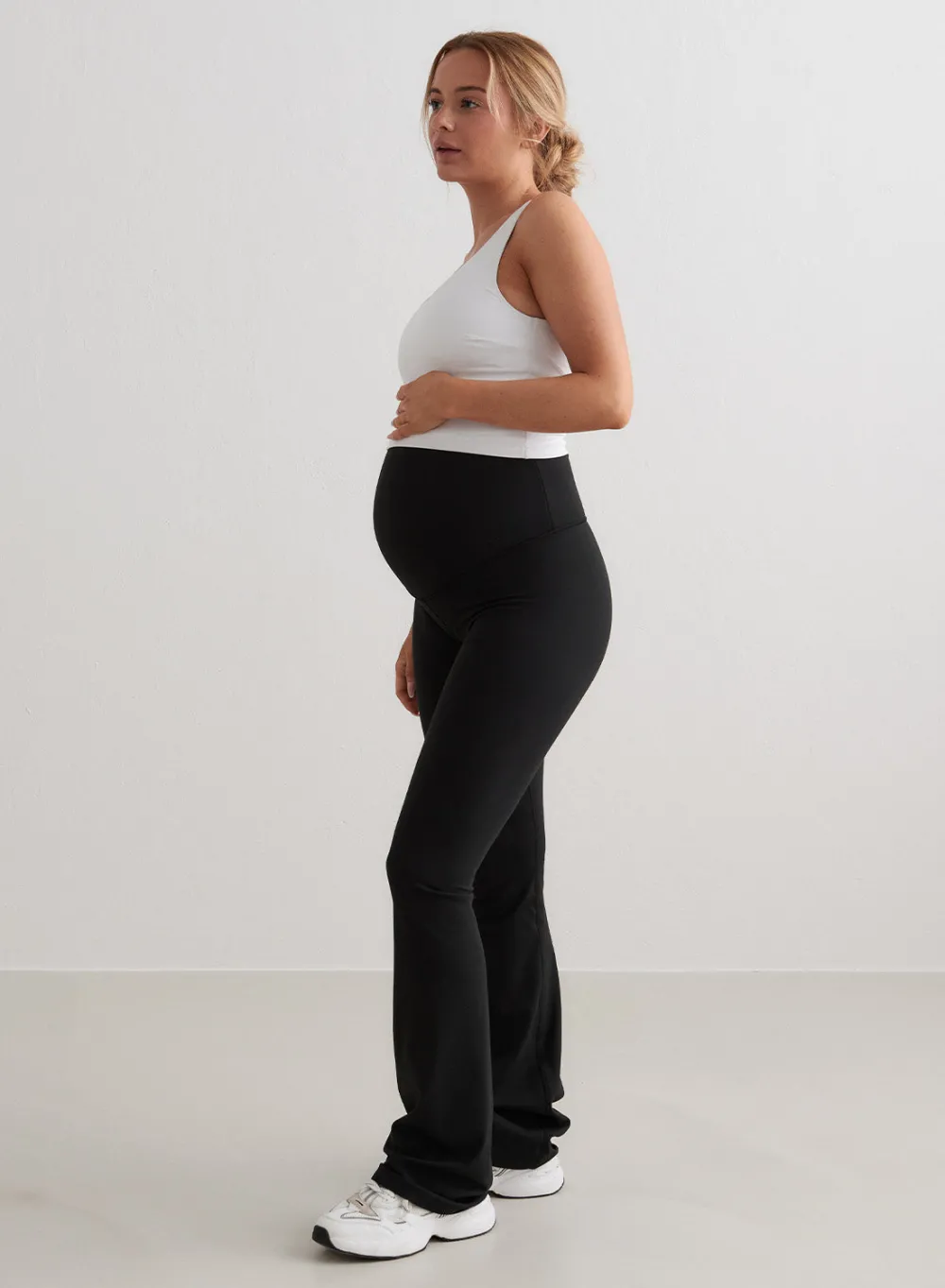 Treningstights|Flare Leggings & Tights^AIM’N Black Sense Maternity Flare Tights