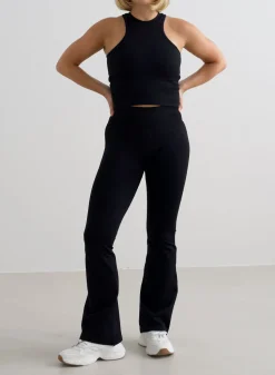 Treningstights|Flare Leggings & Tights^AIM’N Black Shape Seamless Flare Petite Tights