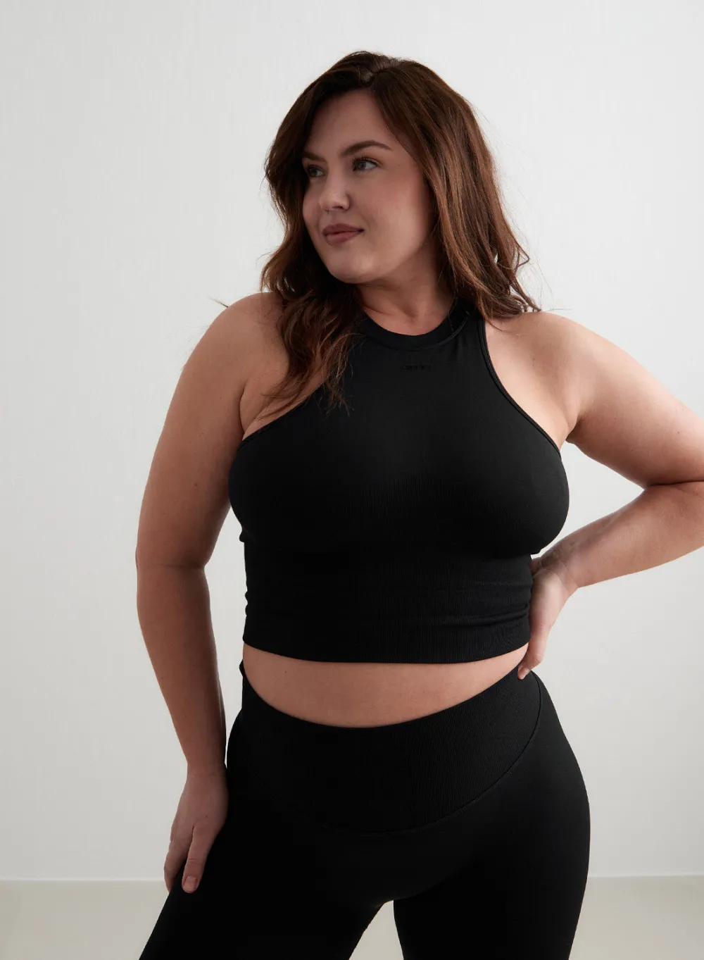 Tank Tops Og Trenings Tank Tops|Seamless Tank Tops^AIM’N Shape Seamless Racerfront Top Black