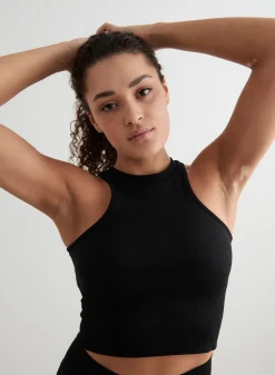 Tank Tops Og Trenings Tank Tops|Seamless Tank Tops^AIM’N Shape Seamless Racerfront Top Black