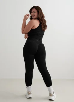 Treningstights|Seamless Tights^AIM’N Shape Seamless Tights Black
