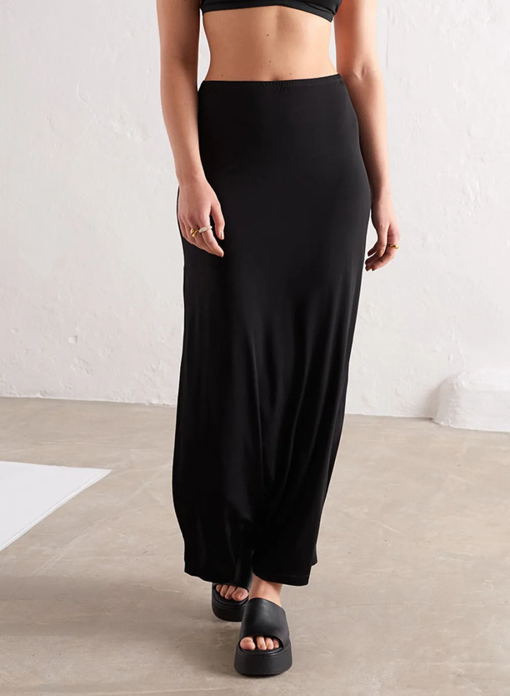 Skjørt^AIM’N Black Sheer Tech Skirt