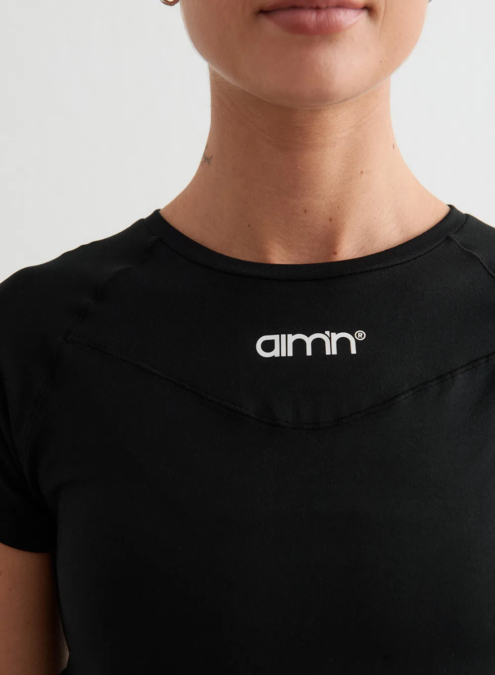 T-skjorter|Trenings-T-shirts^AIM’N Soft Basic Short Sleeve Black