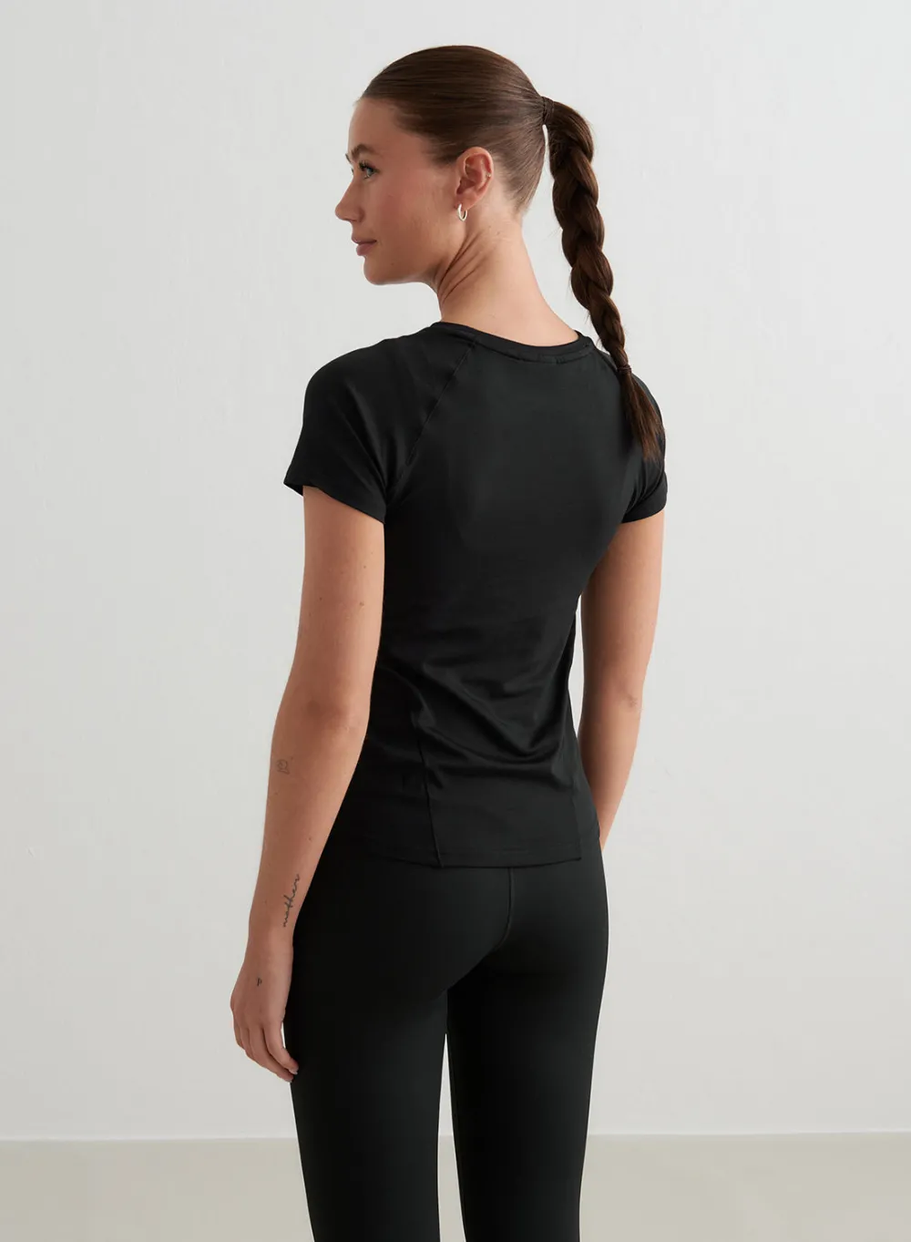 T-skjorter|Trenings-T-shirts^AIM’N Soft Basic Short Sleeve Black