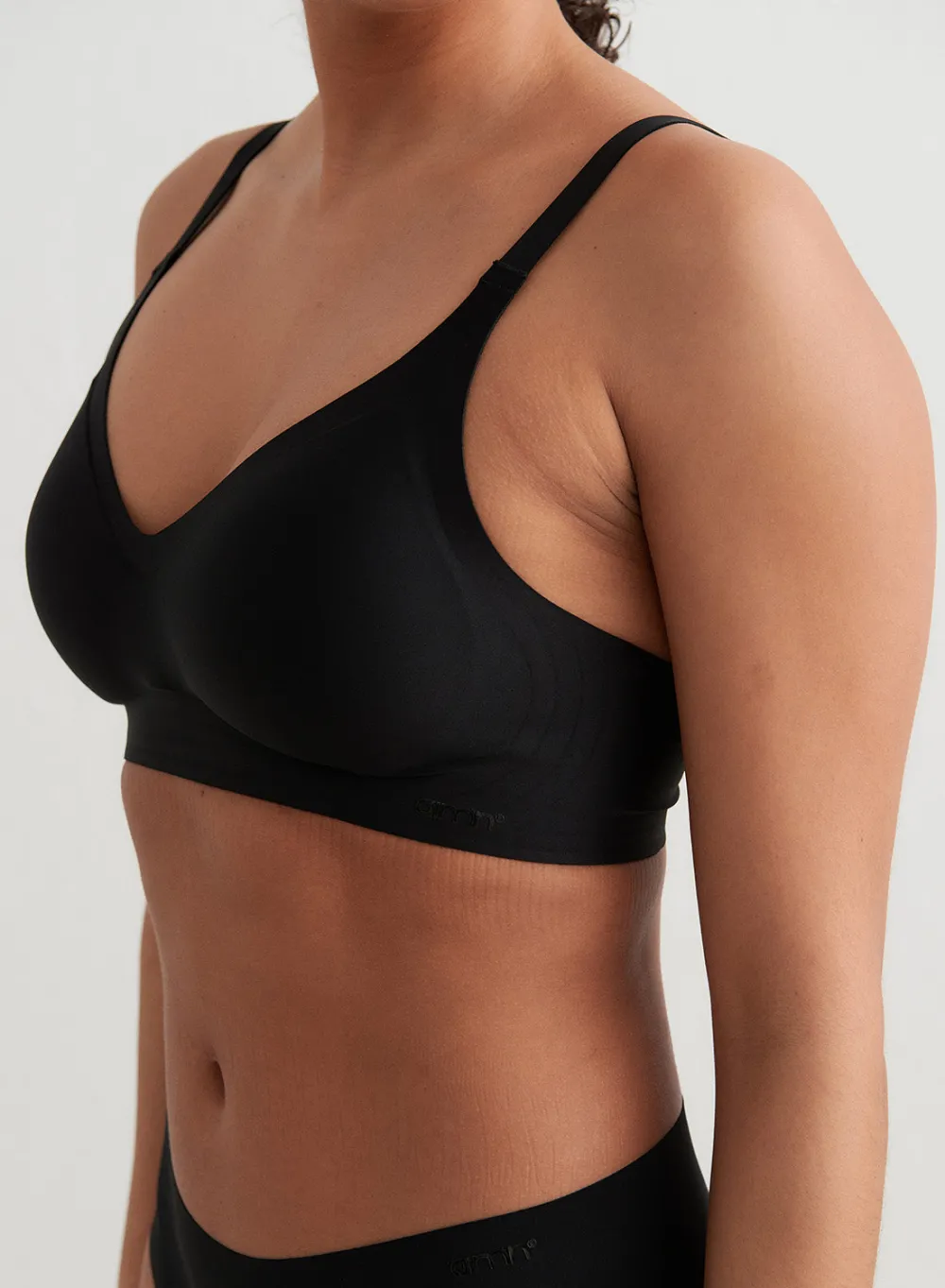 BH^AIM’N Black Soft Bra