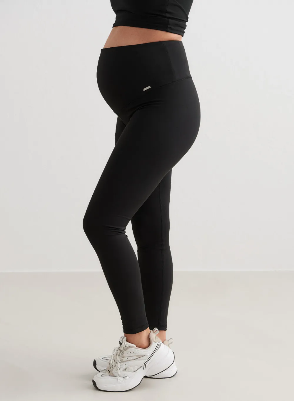Treningstights|Tights for Gravide^AIM’N Black Warming Maternity Tights