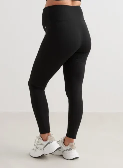Treningstights|Tights for Gravide^AIM’N Black Warming Maternity Tights