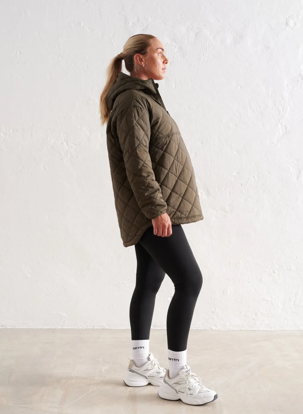Treningstights|Tights for Gravide^AIM’N Black Warming Maternity Tights