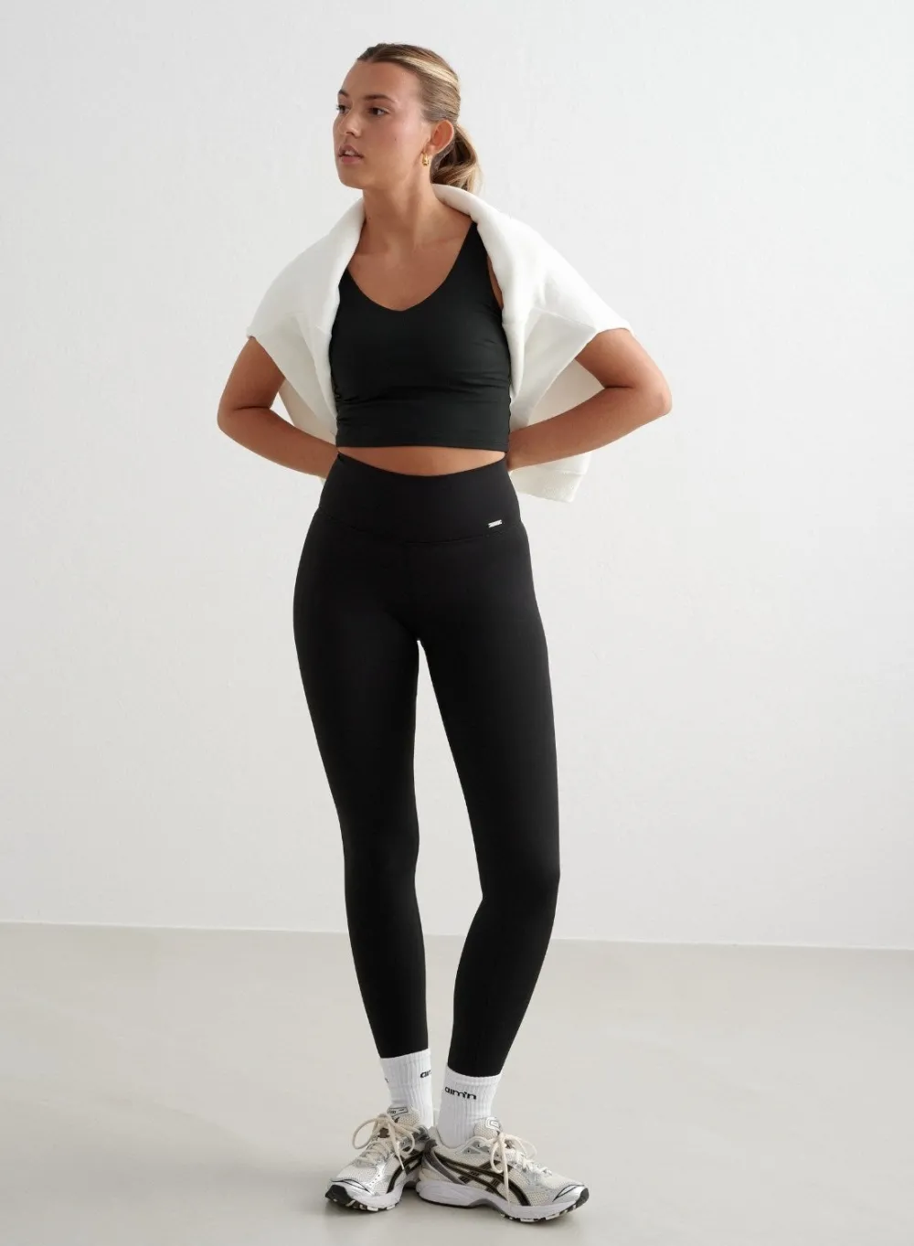 Treningstights^AIM’N Black Warming Tights