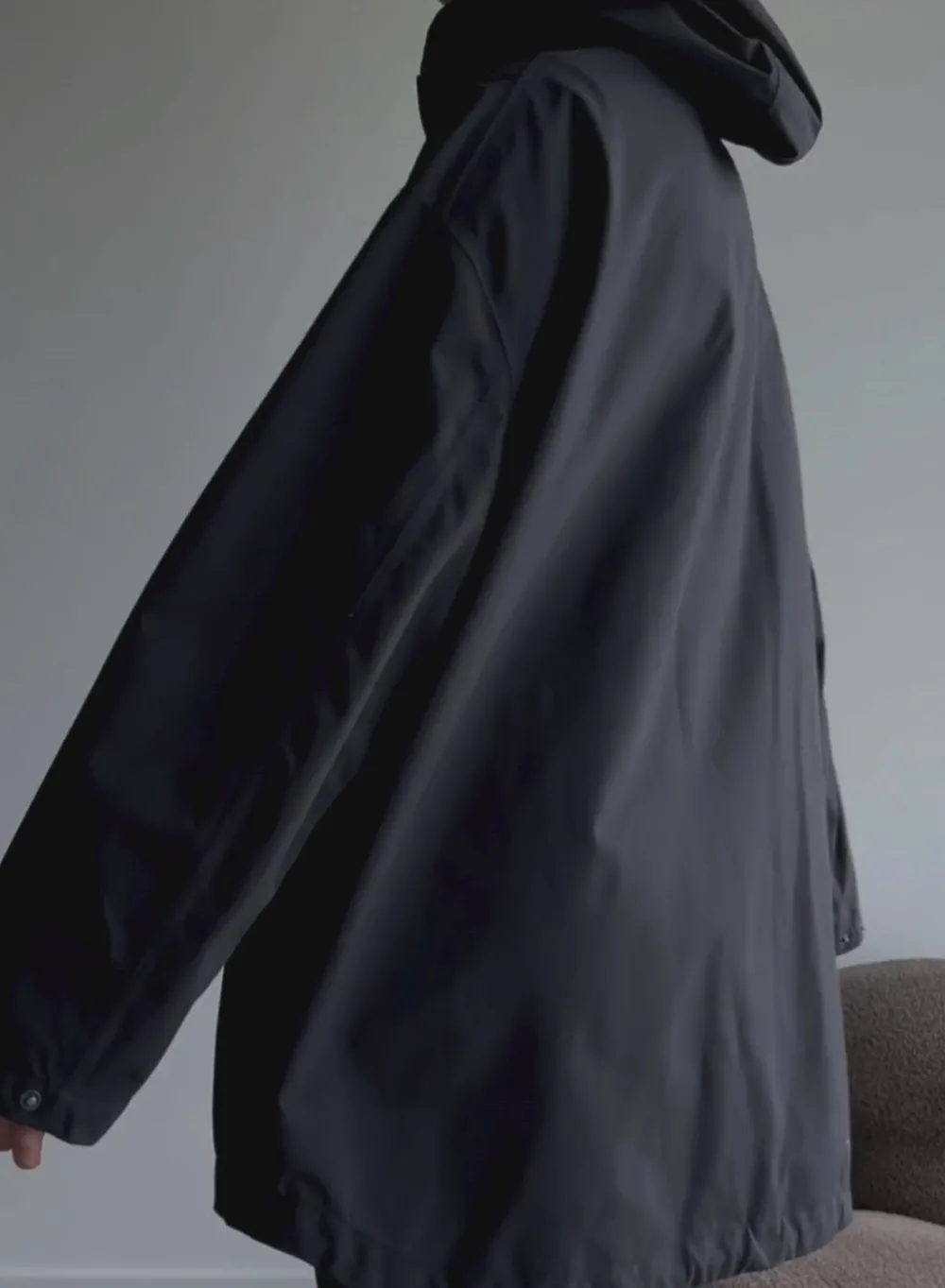 Anorakker|Høstjakker^AIM’N Waterproof Oversized Anorak Black