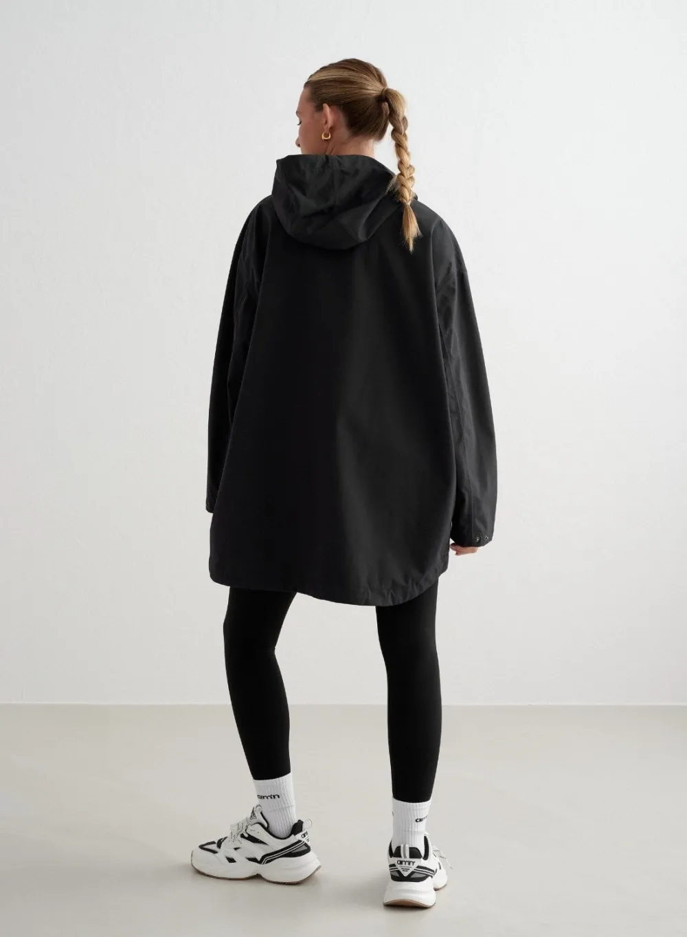 Anorakker|Høstjakker^AIM’N Waterproof Oversized Anorak Black