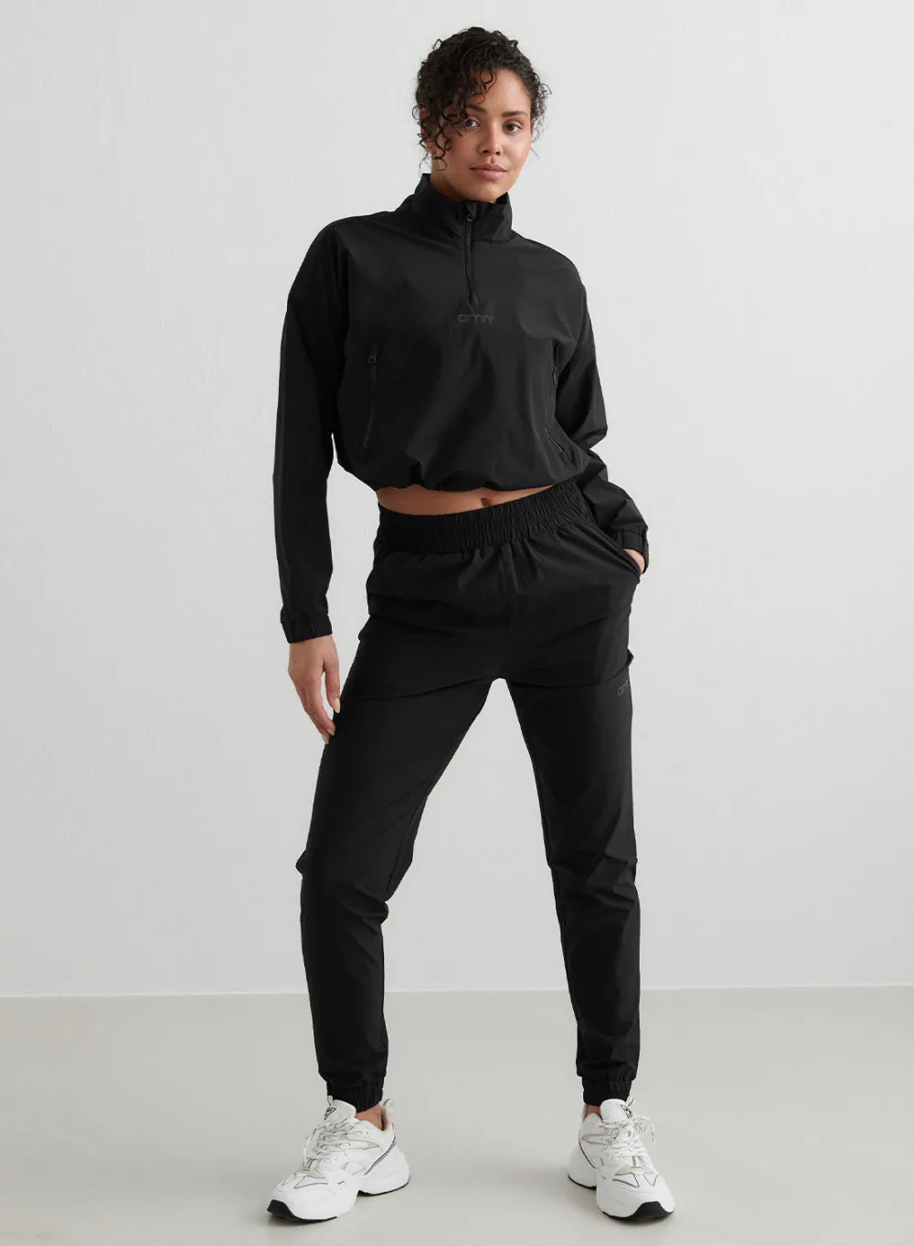 Løpejakker|Treningsjakker^AIM’N Windbreaker Jacket Black