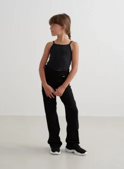 Workout Pants^AIM’N Young Ease Ribbed Pants Black