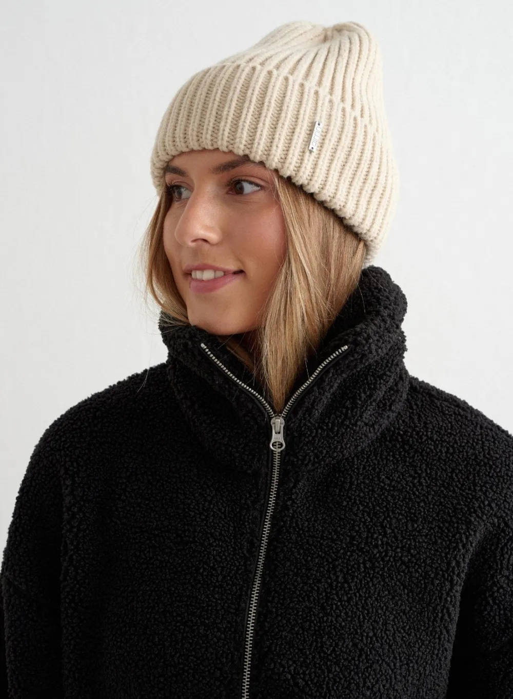 Luer, Hansker, Skjerf^AIM’N Café Au Lait Chunky Beanie Cafè au lait