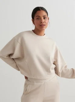 Sweatshirts|Gensere^AIM’N Café Au Lait Comfy Block Sweatshirt Cafè au lait