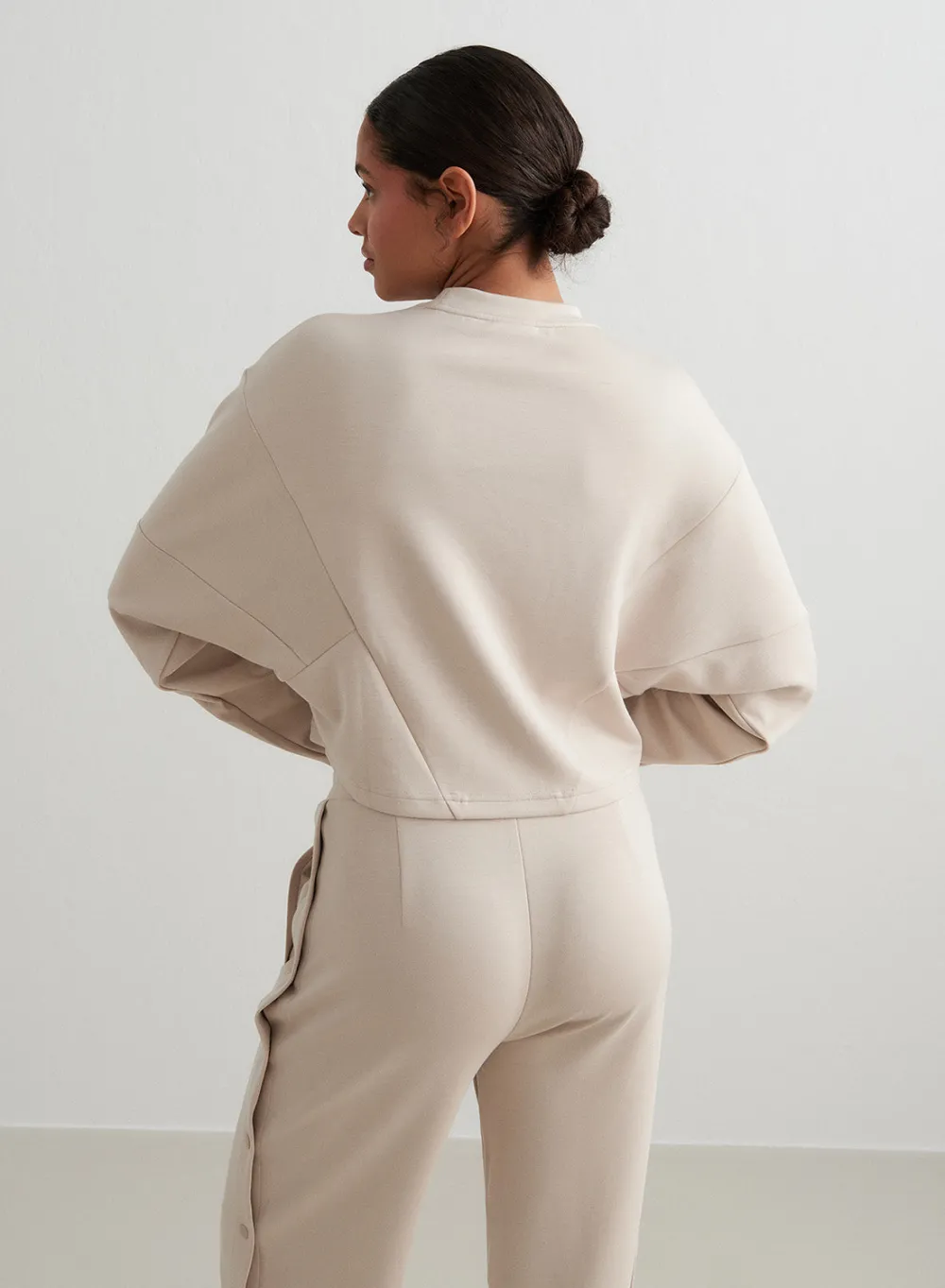 Sweatshirts|Gensere^AIM’N Café Au Lait Comfy Block Sweatshirt Cafè au lait