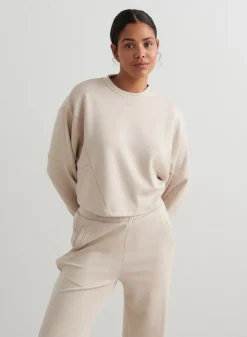 Sweatshirts|Gensere^AIM’N Café Au Lait Comfy Block Sweatshirt Cafè au lait