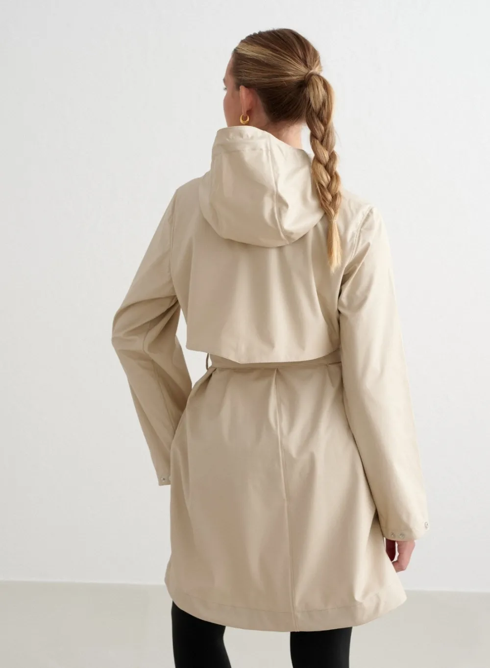 Høstjakker|Vanntette jakker^AIM’N Café Au Lait Rain Jacket Cafè au lait