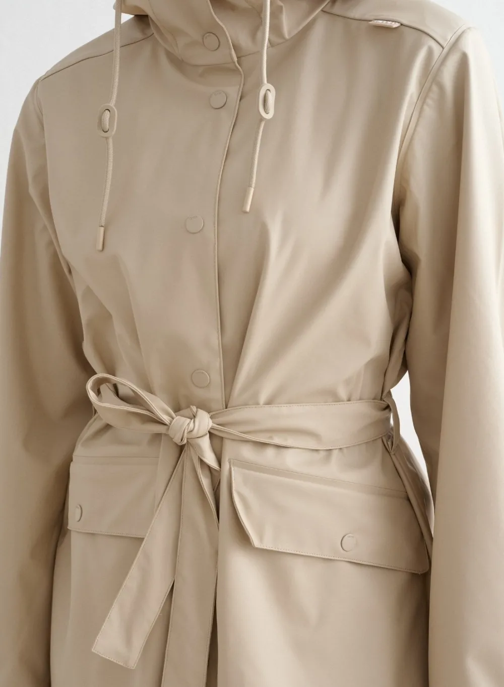 Høstjakker|Vanntette jakker^AIM’N Café Au Lait Rain Jacket Cafè au lait