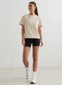 T-skjorter|T-shirts Til Hverdags^AIM’N Café Au Lait Serif Boxy T-shirt Cafè au lait