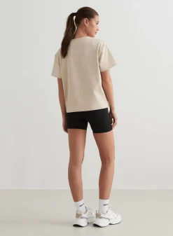 T-skjorter|T-shirts Til Hverdags^AIM’N Café Au Lait Serif Boxy T-shirt Cafè au lait