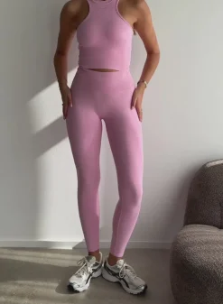 Treningstights|Seamless Tights^AIM’N Shape Seamless Tights Cotton candy